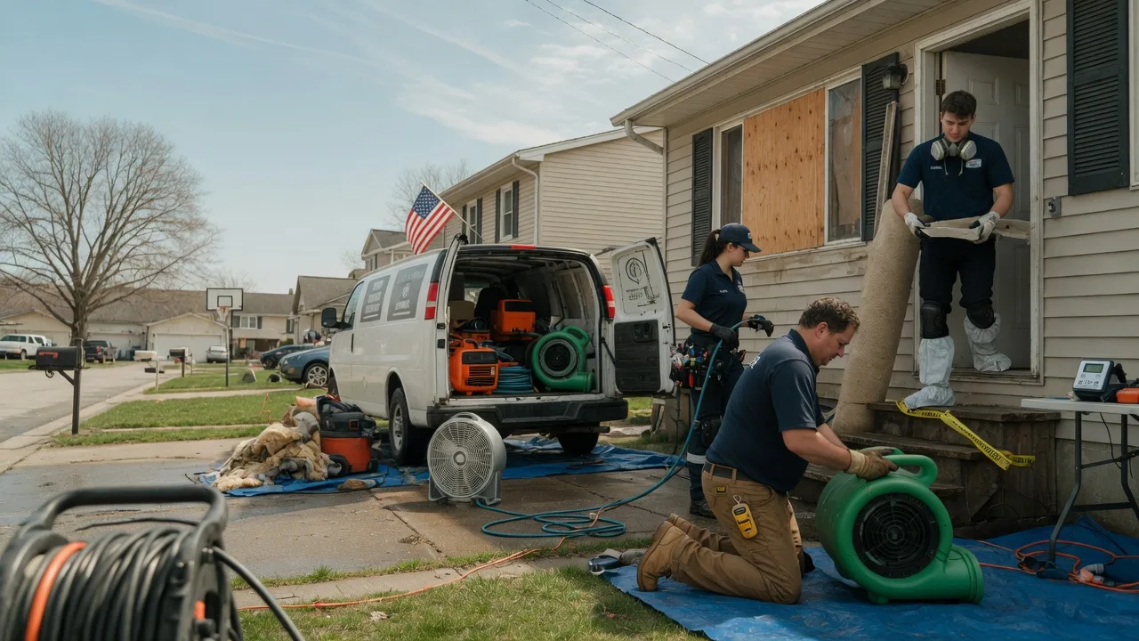 Water Damage Restoration in Tryon, OK near me